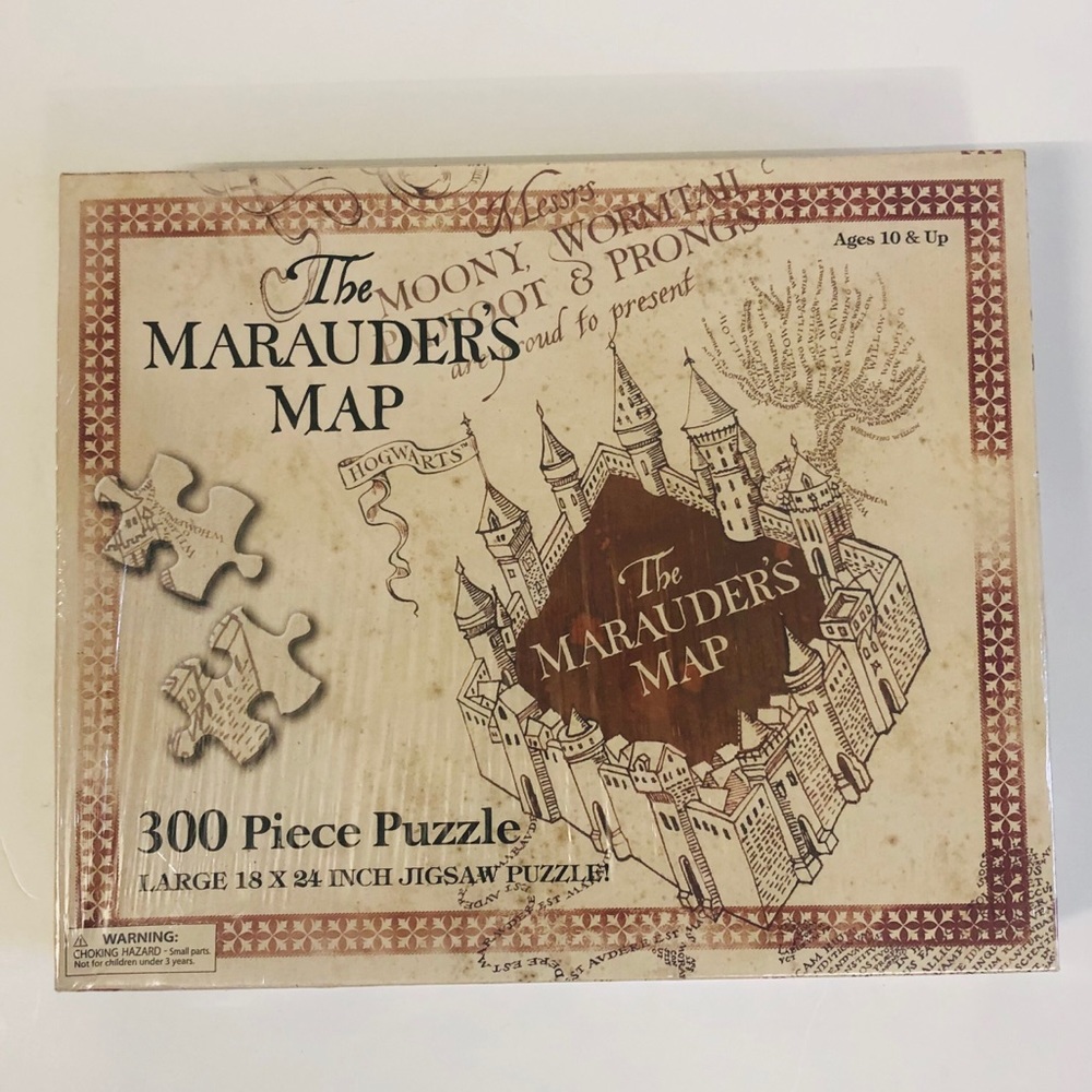 NWT Marauders Map 300 piece puzzle